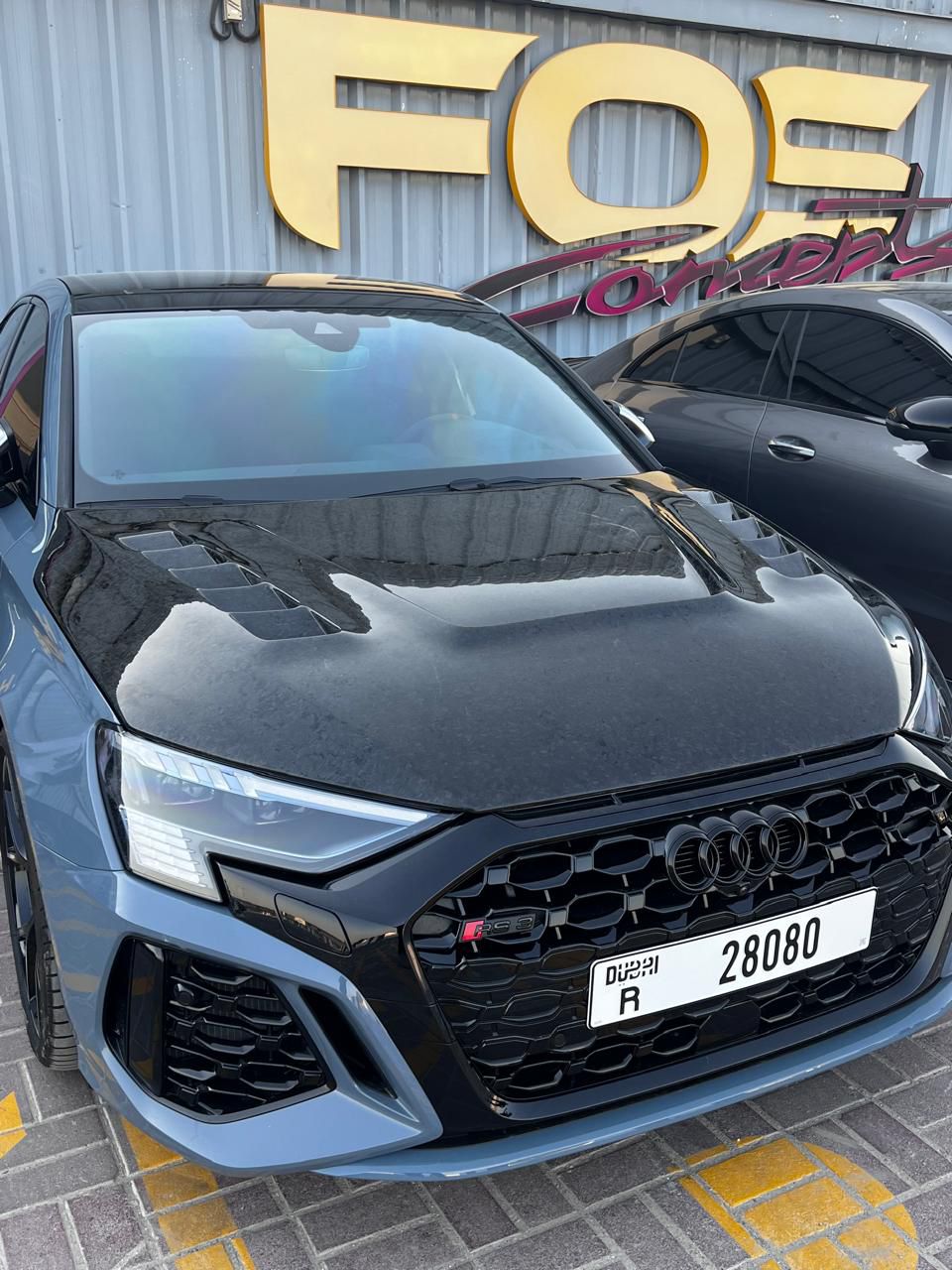 Audi RS3 Vented Hood (2021-2024)